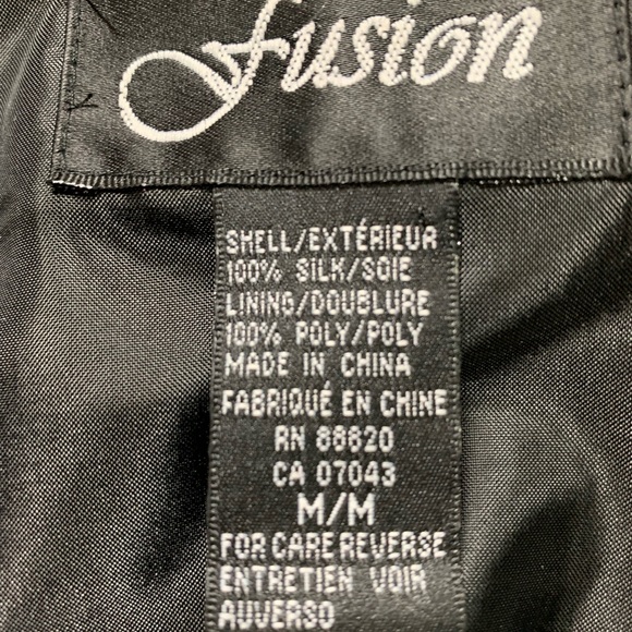 Fusion Black Embroidered Authentic Chinese Style - Picture 10 of 12